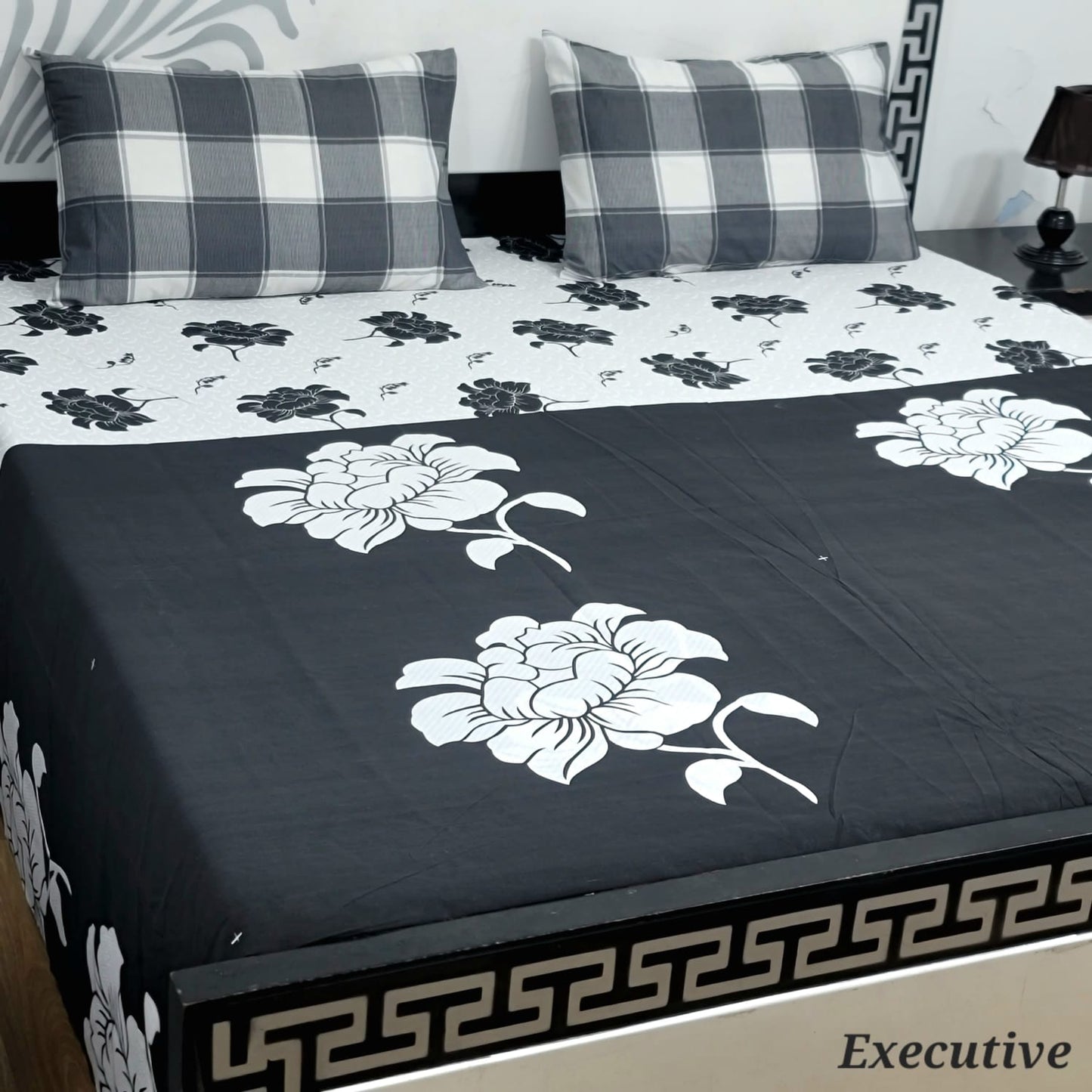 Executive Pure Cotton Bed Sheet - King - EPB 011