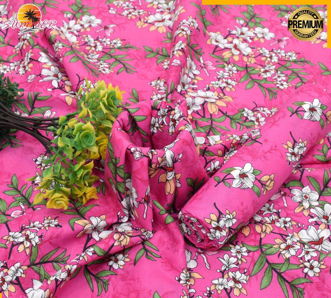 Redos Cotton Casual Summer  Collection  2 Pcs Ladies Suits 111