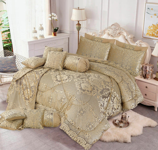 REDOS 14 PCS WINTER PLUSH BRIDAL RAZAI  SETS 03