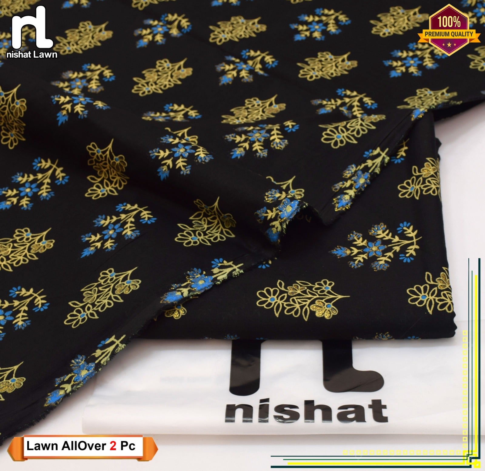 2 Pcs Lawn Suits