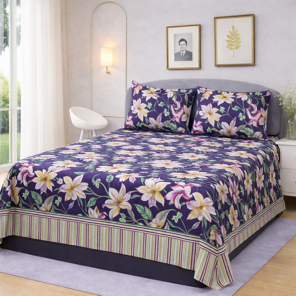 Supreme Cotton Bed Sheet - King - SBS 011