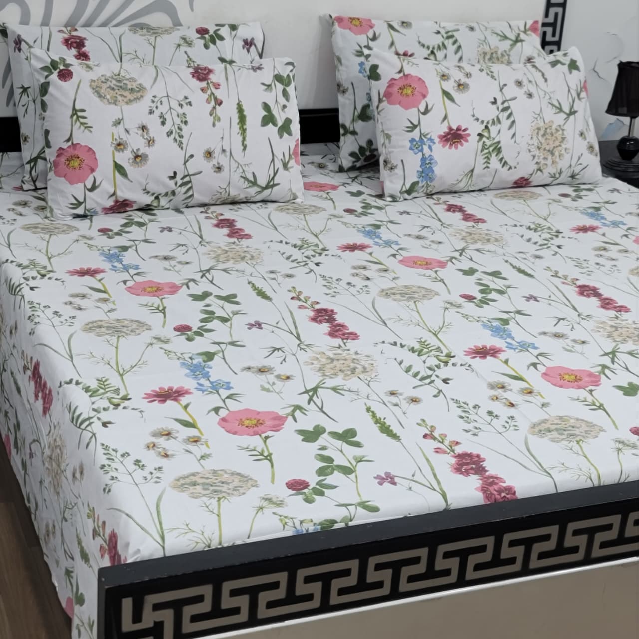 ⚜️5 PC Cozify  Pure Cotton Bedsheets⚜️ 017