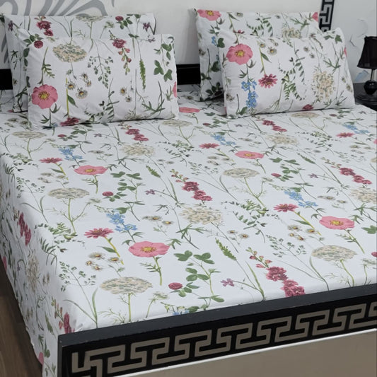 ⚜️5 PC Cozify  Pure Cotton Bedsheets⚜️ 017