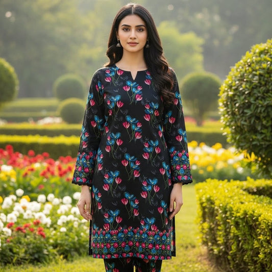 Summer Special All-Over Lawn 2 Pcs Suit 2k26
