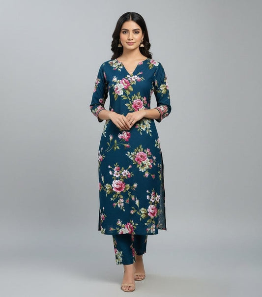 Winter Women Unstitched Suit - 2pcs - WWU011