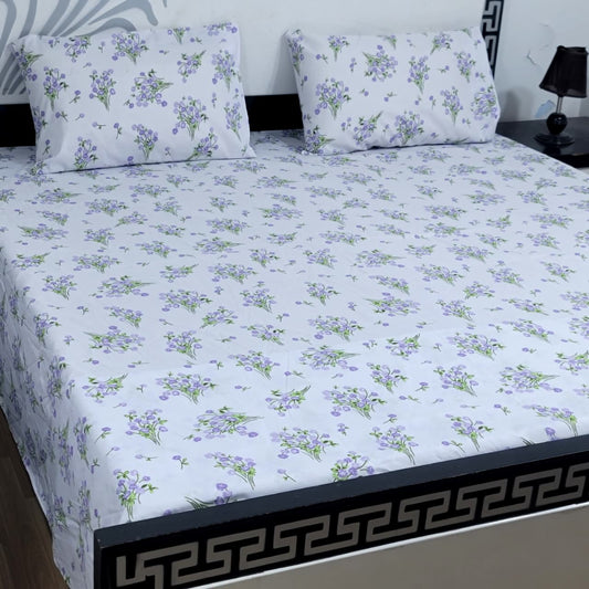 Cozify Pure Cotton Bed Sheet - King - CPB 019