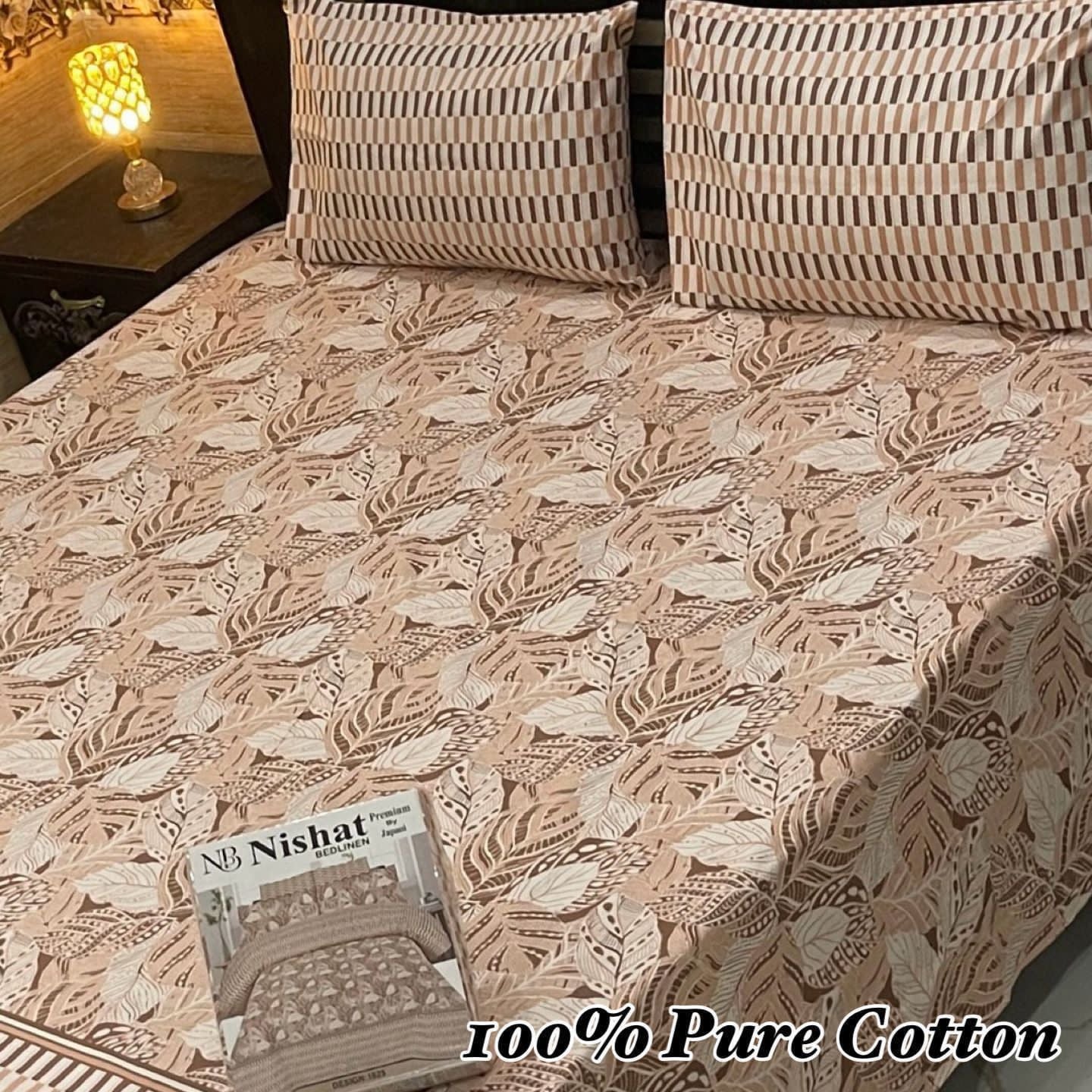 Pure Cotton 3 Pcs Bedsheet Gift Pack 06