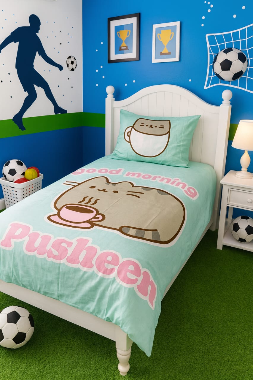 Soft & Safe Kids Pure Cotton Single Bedsheet – 2 Pcs