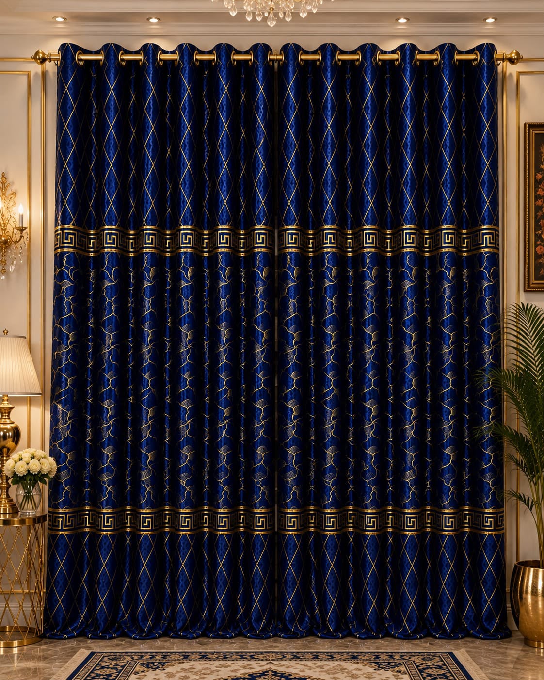 ✨ Premium Textured Velvet Curtain