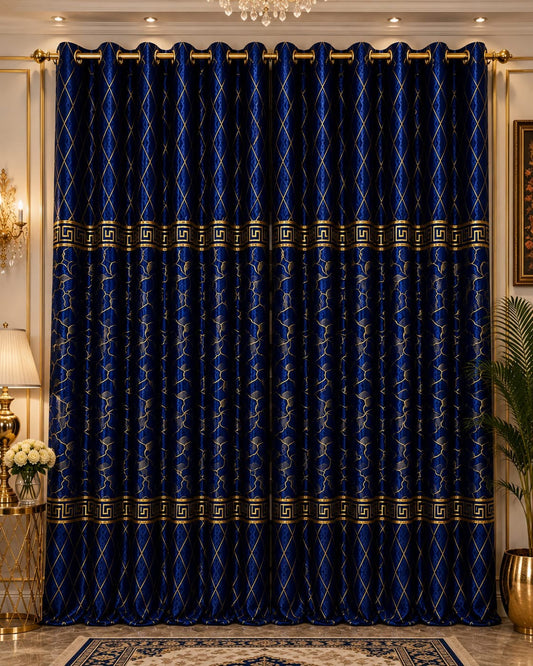 ✨ Premium Textured Velvet Curtain