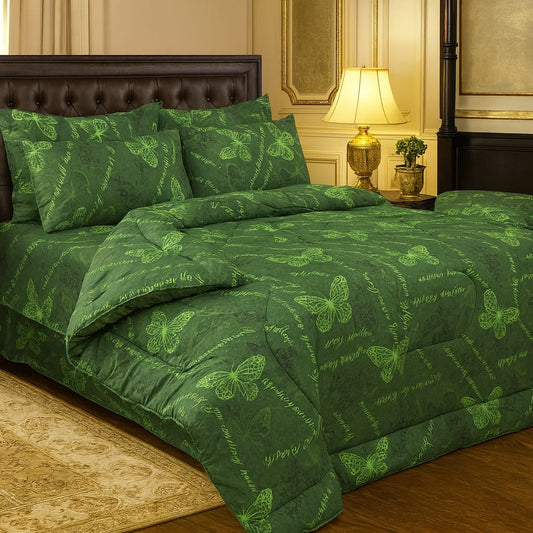 6 PCS Pure Cotton Razai Set – Comfort &amp; Elegance Combined 04