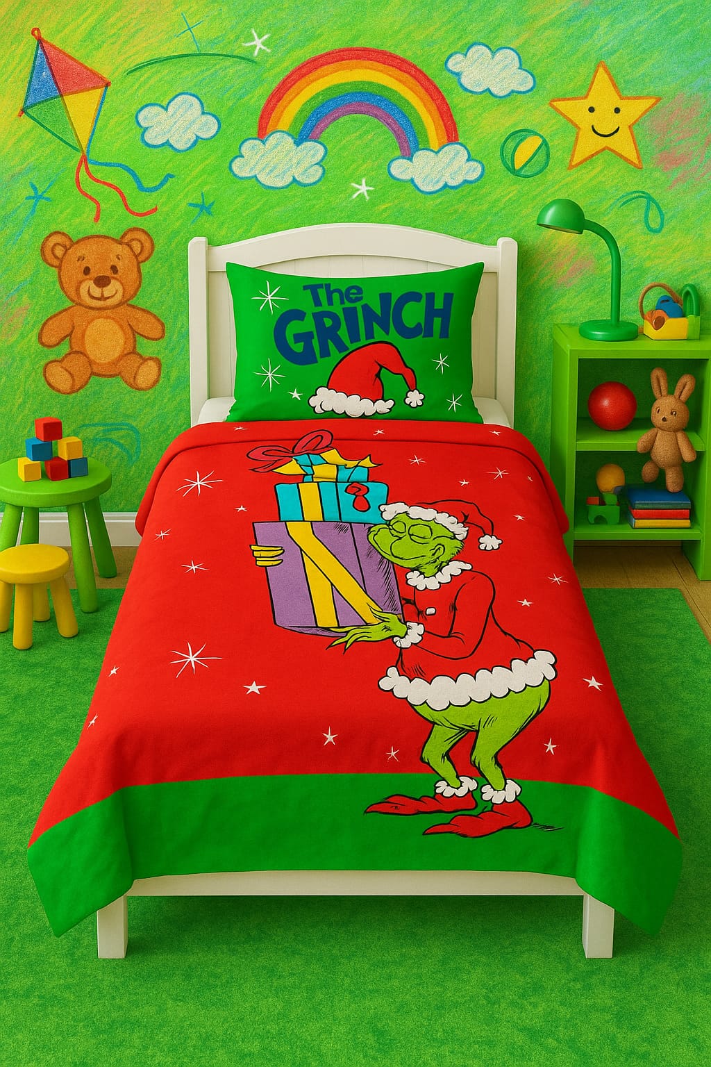 Soft & Safe Kids Pure Cotton Single Bedsheet – 2 Pcs