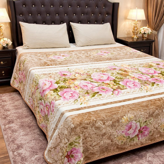 Luxury-Embossed AC Blanket – Soft & Breathable