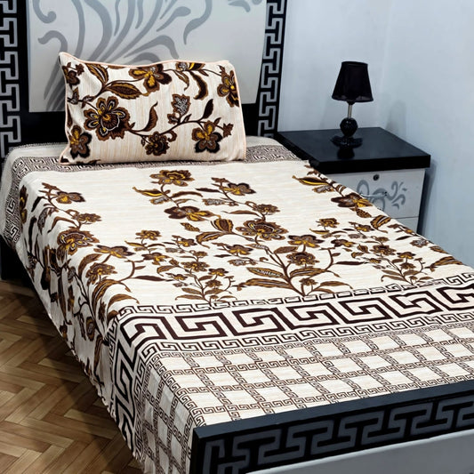 Tytan Cotton Bed Sheet - Single - TSB021