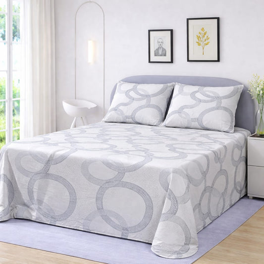 Cozify Pure Cotton Bed Sheet - King - CPB071