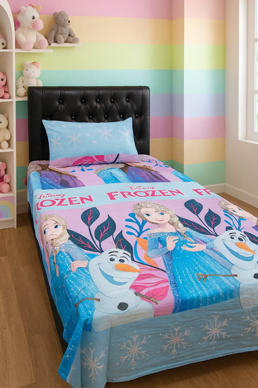 Soft & Safe Kids Pure Cotton Single Bedsheet – 2 Pcs