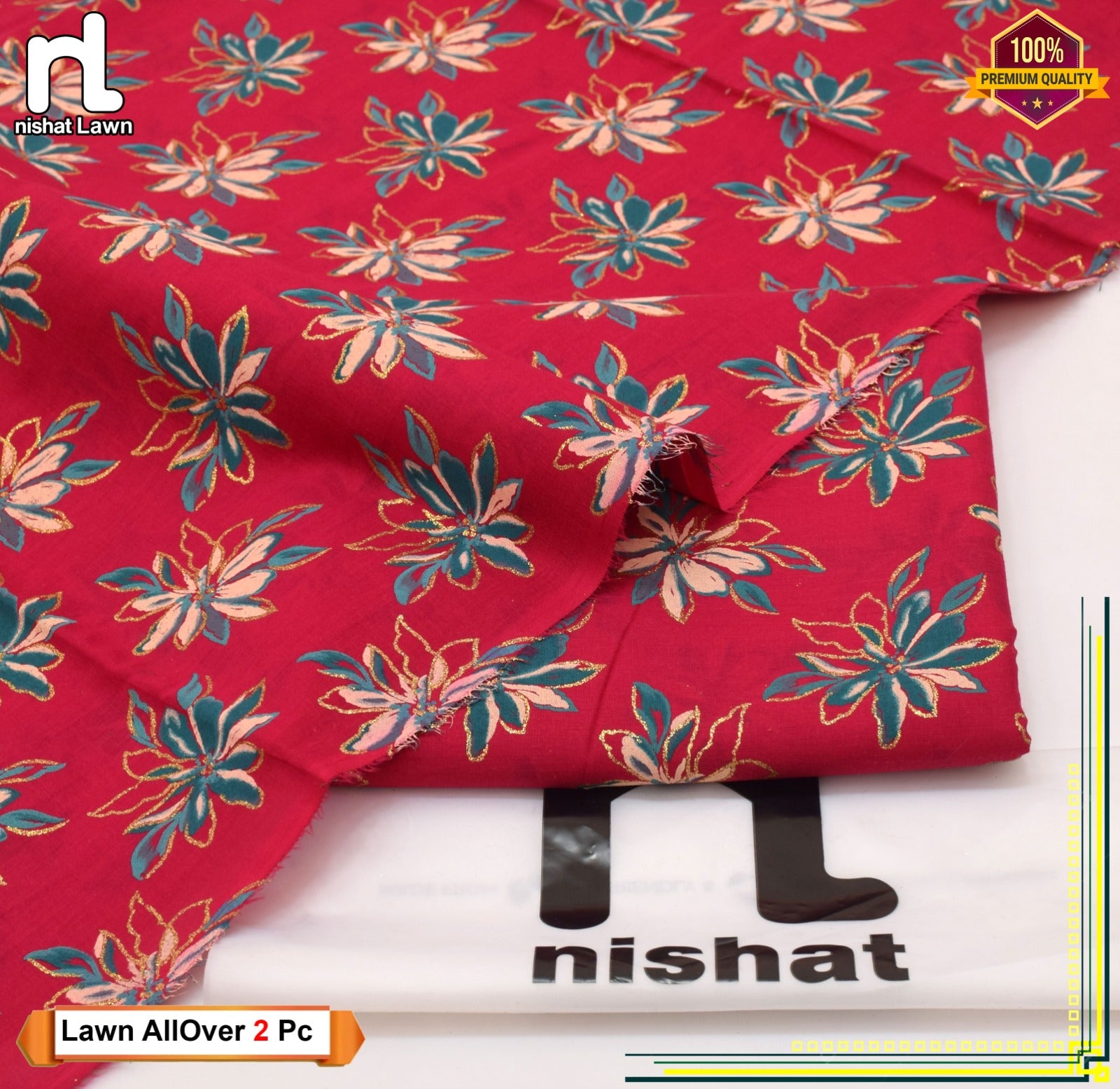 2 Pcs Lawn Suits