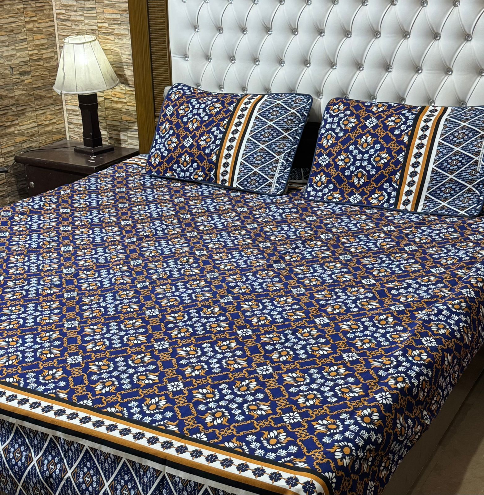 Super Cotton Bed Sheet - King - TBS016