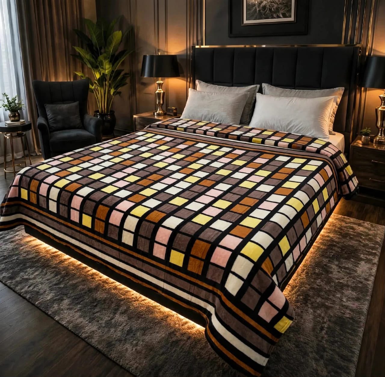 Fleezy Printed Blanket - King - FPB030