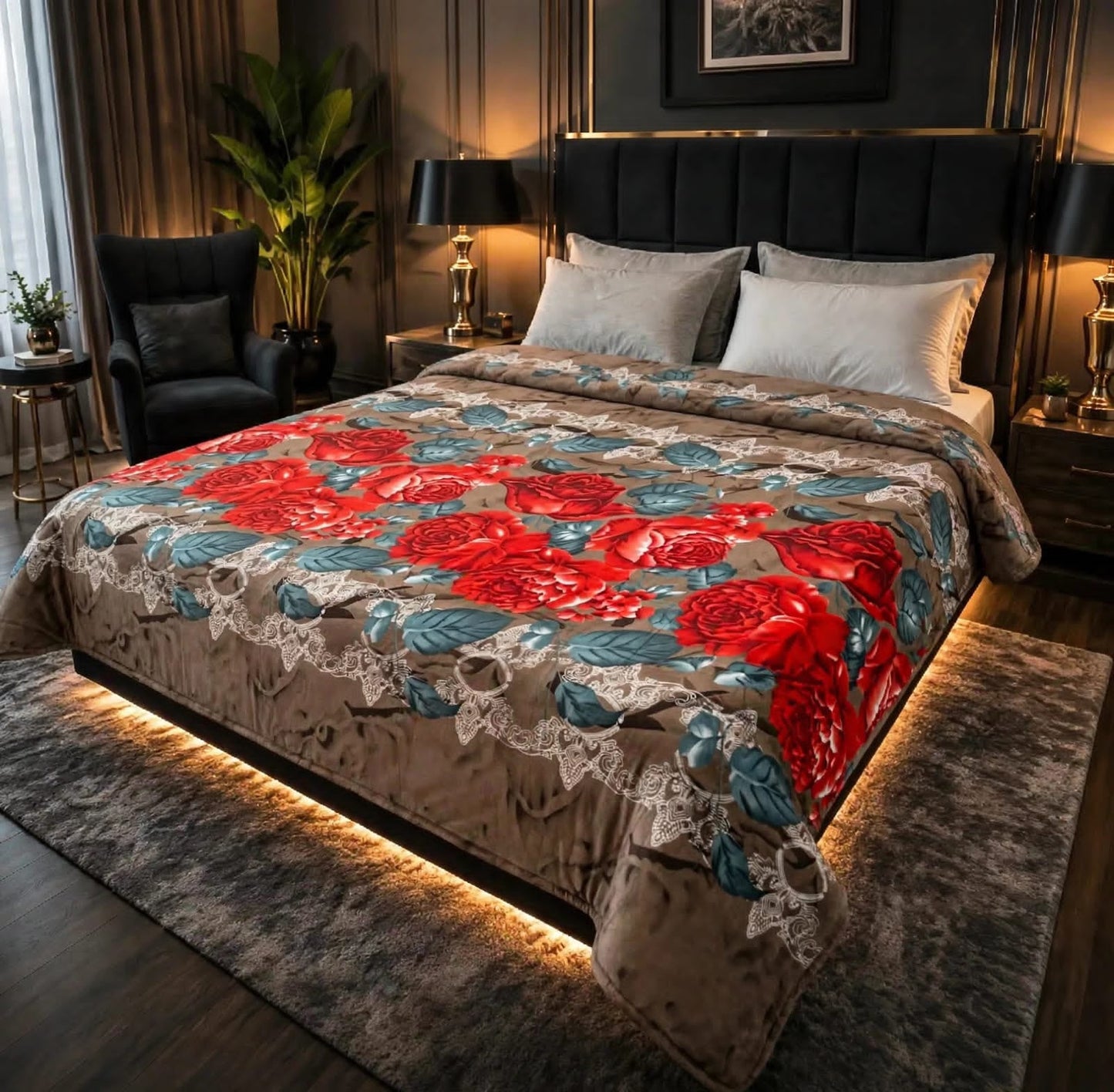 Fleezy Printed Blanket - King - FPB031