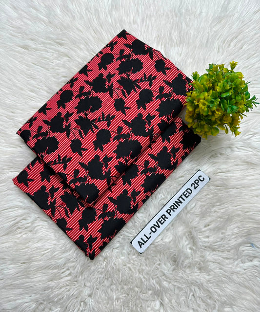 Summer Women Unstitched Suit - 2pcs - WWU113