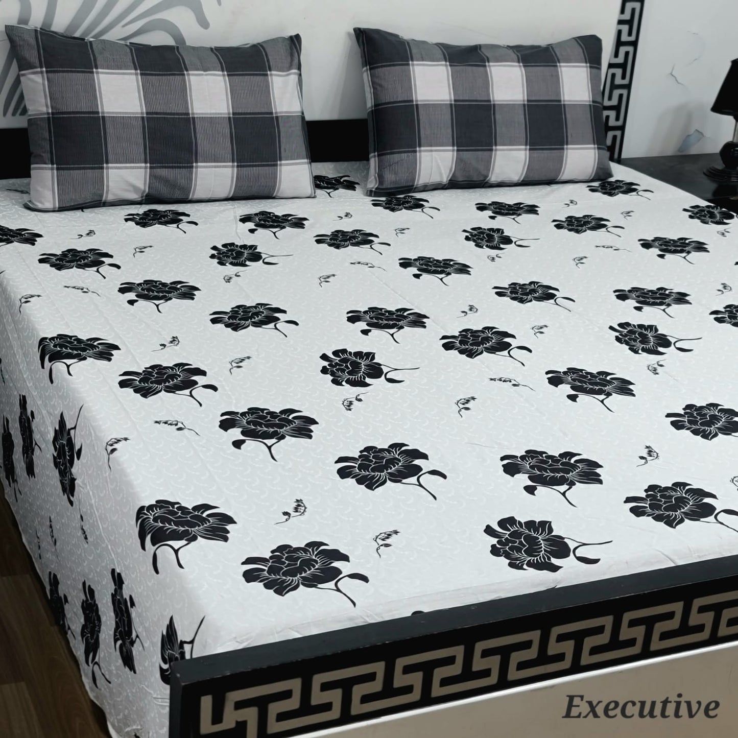 Executive Pure Cotton Bed Sheet - King - EPB 016