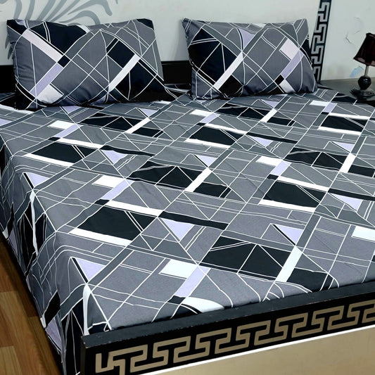 Cozify Pure Cotton Bed Sheet - King - CPB049