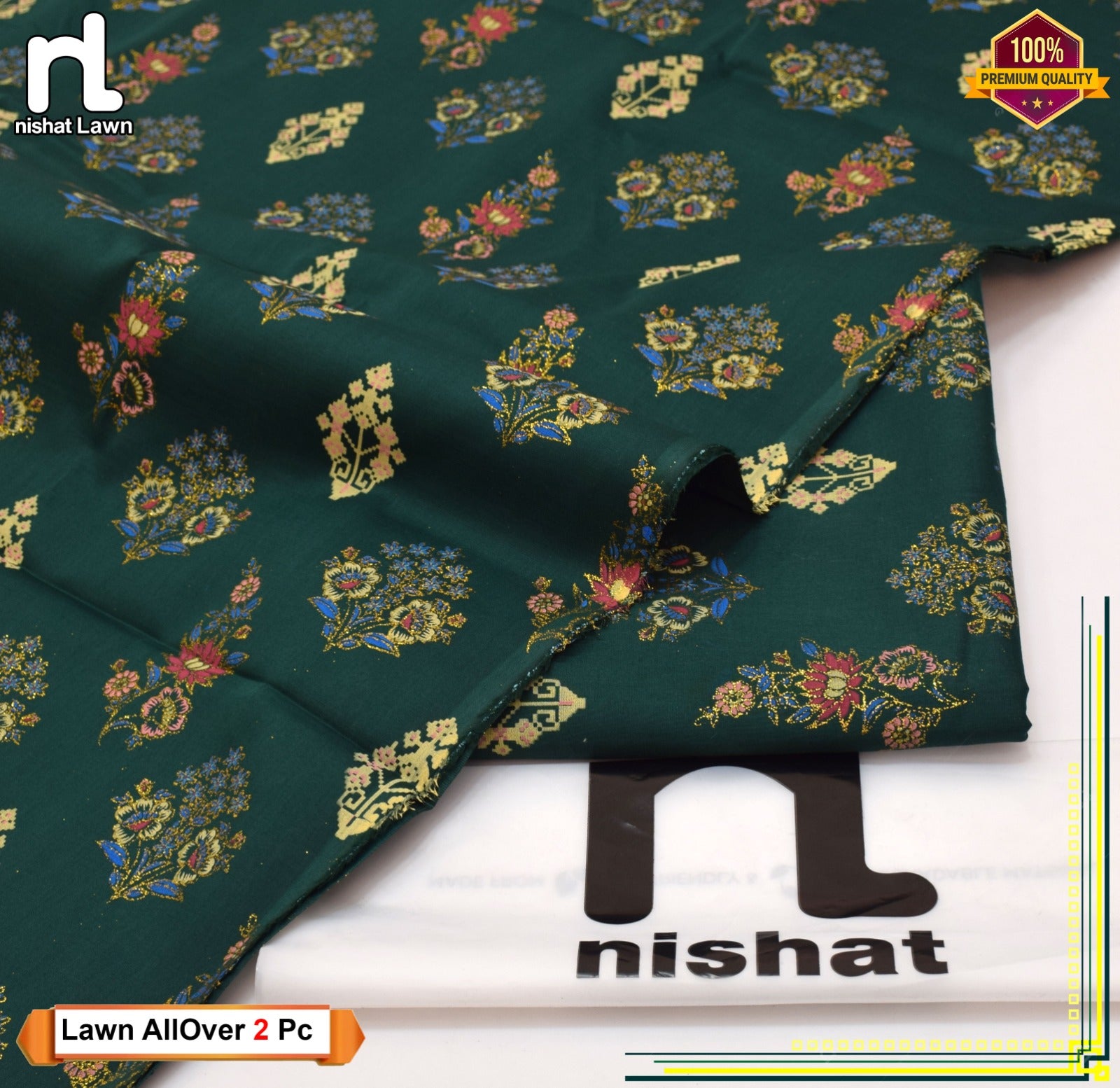 2 Pcs Lawn Suits