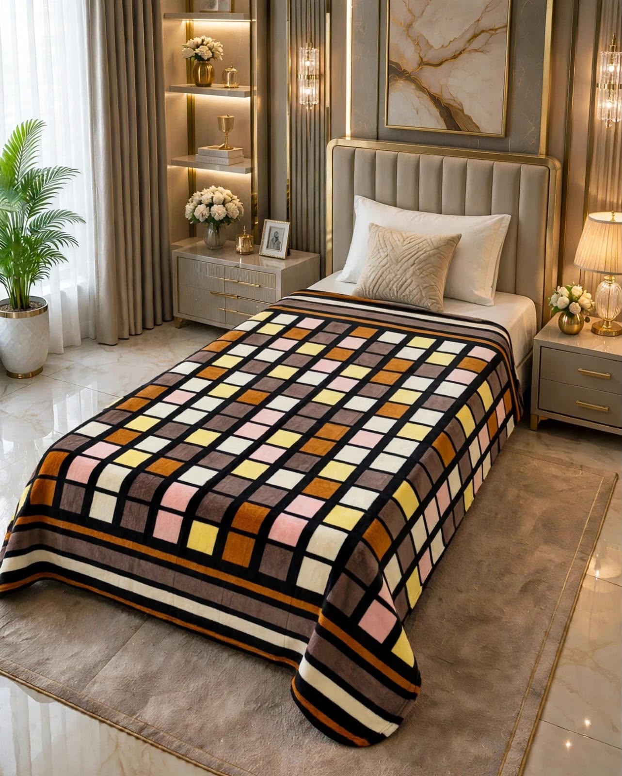 Fleezy Single Printed Blanket | Ultra Soft & Warm S12