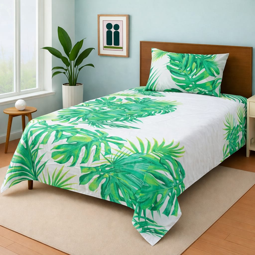 COZIFY PURE COTTON SINGLE BEDSHEET 016