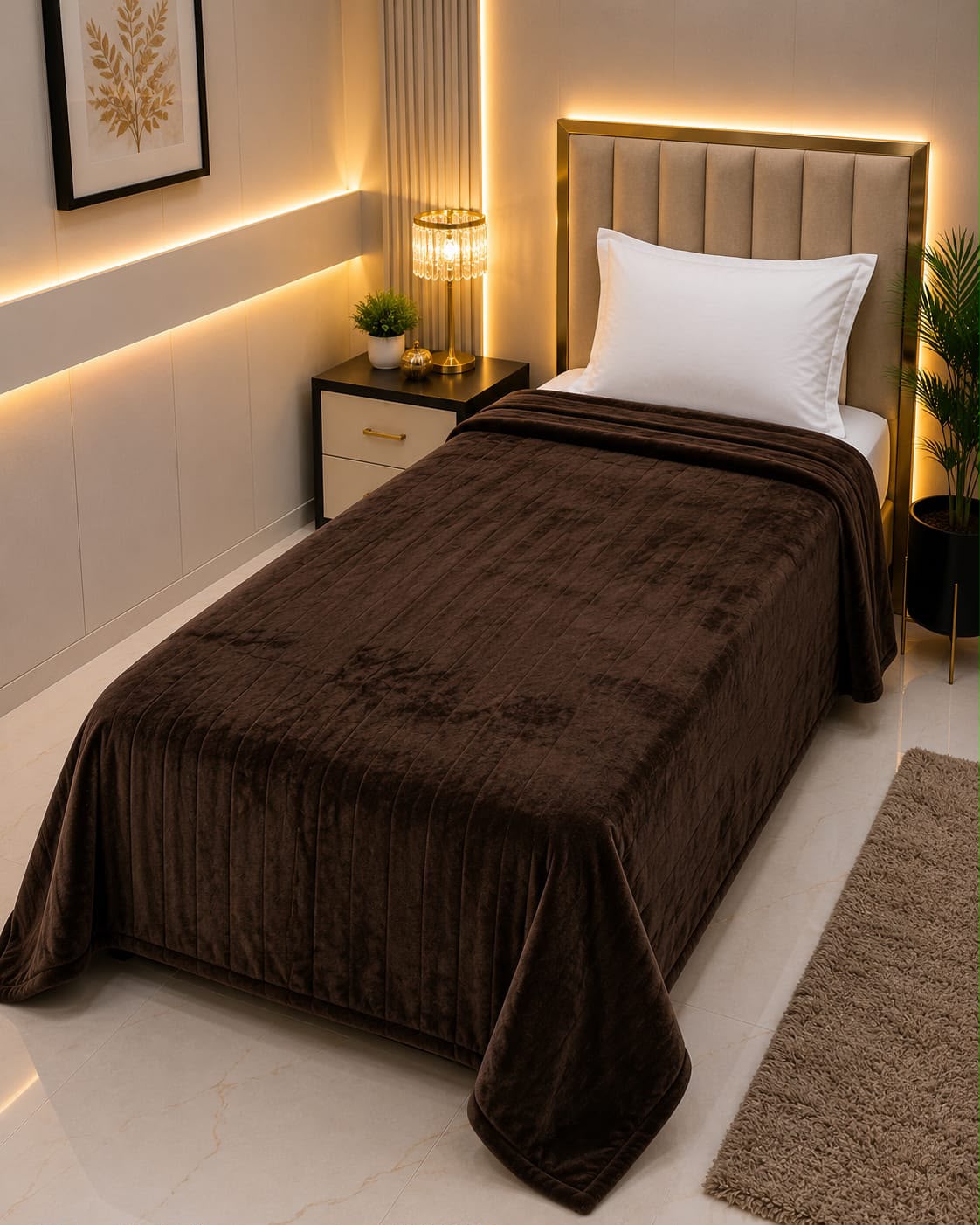 Premium Single Blanket – Ultra Soft, Warm & Cozy S04