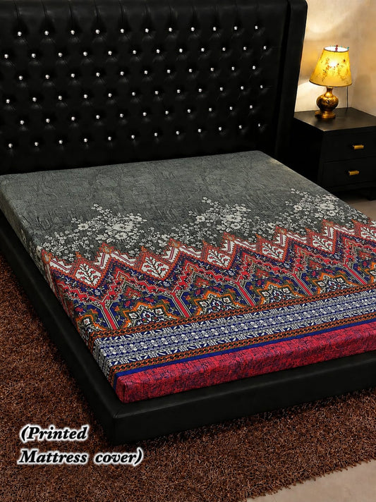 Premium Water Proof Printed Mattress Cover | Soft, Durable & Protective
