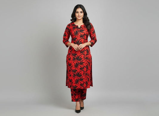 Winter Women Unstitched Suit - 2pcs - WWU043