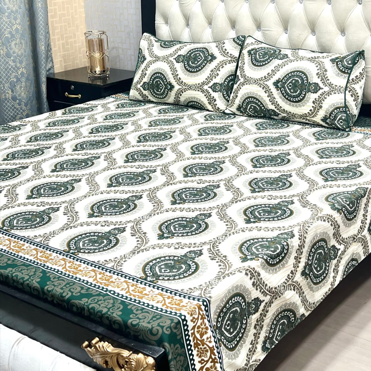 Tytan Cotton Bed Sheet - King - TBS113