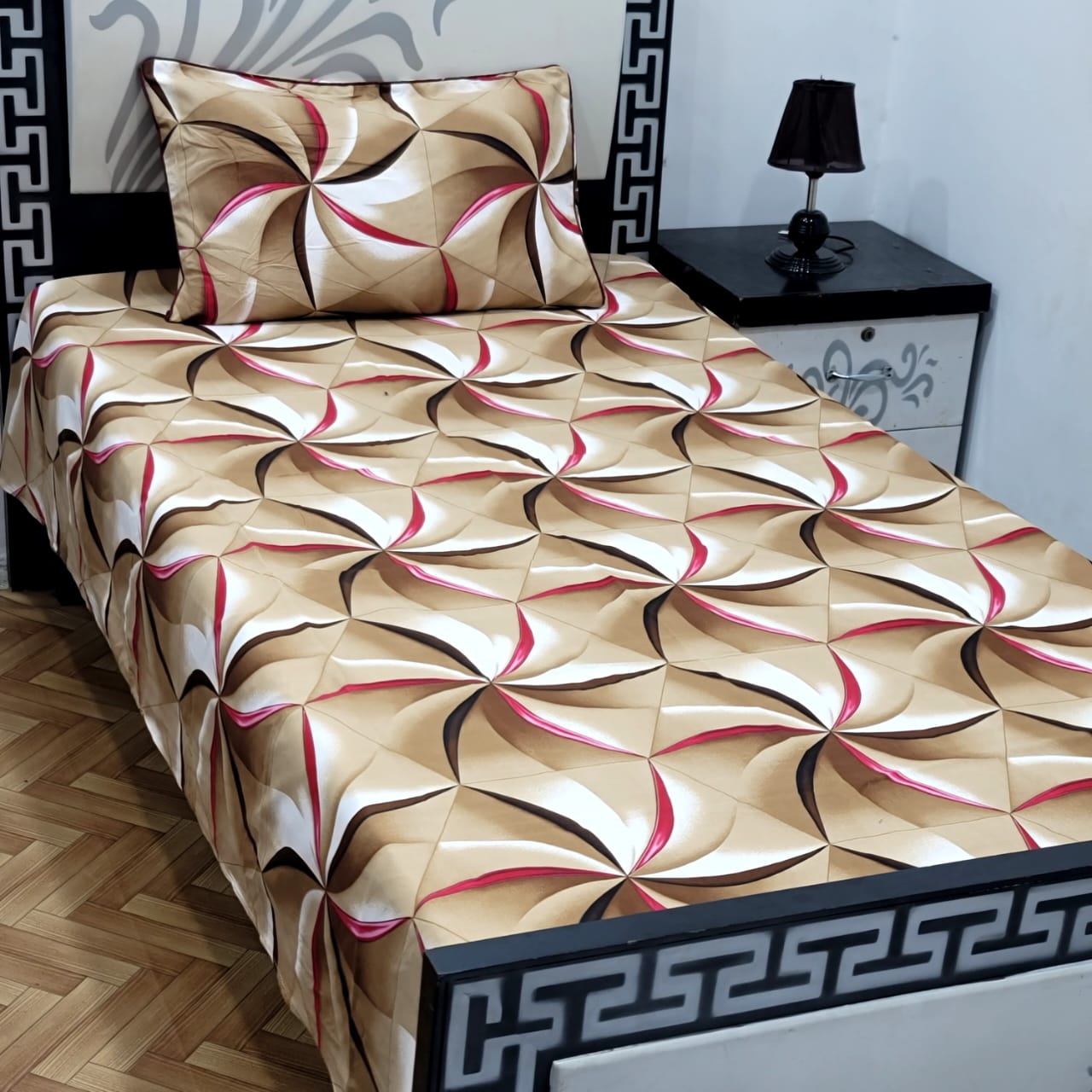 Tytan Cotton Bed Sheet - Single - TSB045