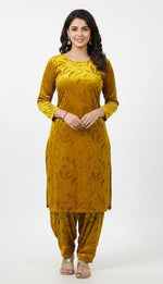 Winter Special 2 Piece Velvet Suit