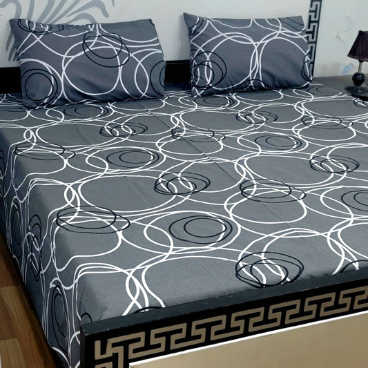 Cozify Pure Cotton Bed Sheet - King - CPB 033