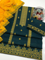 Eid Collection 2K26 – 3 Pcs Lawn / Cotton Hit Traditional Embroidery Suit