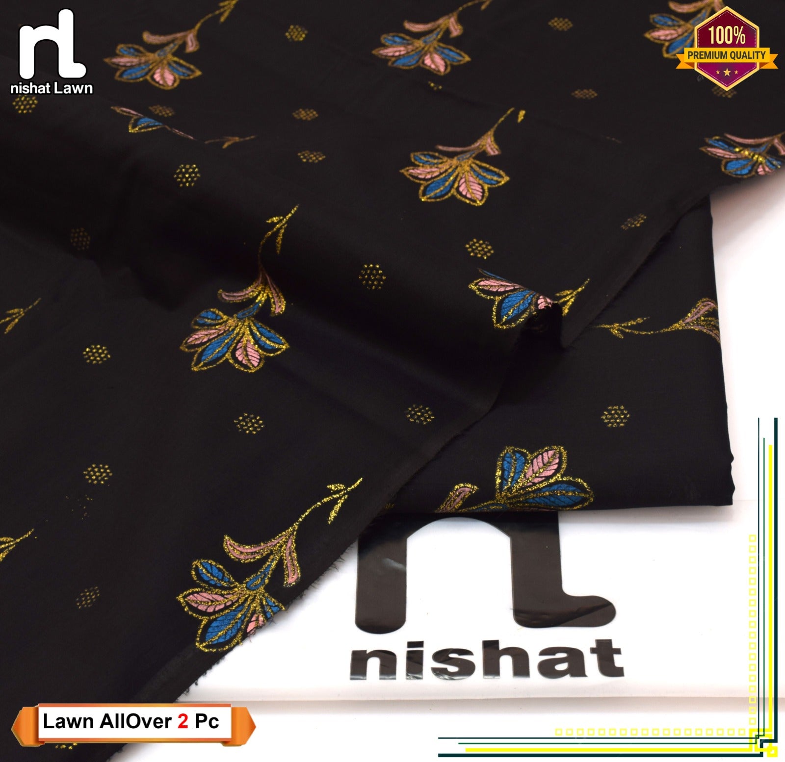 2 Pcs Lawn Suits