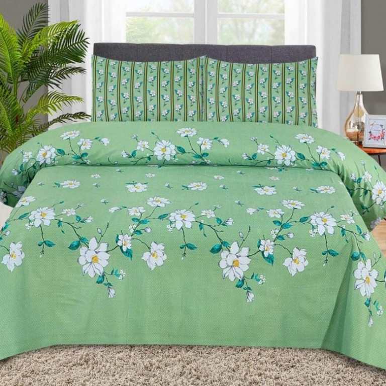 Lance Cotton Bed Sheet - King - LCB08