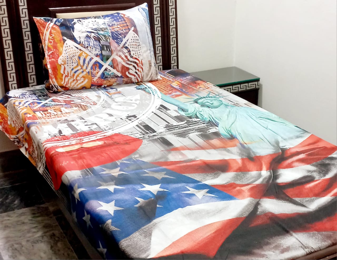 COZIFY PURE COTTON SINGLE BEDSHEET 028