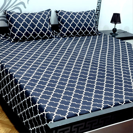 Tytan Cotton Bed Sheet - King - TBS141