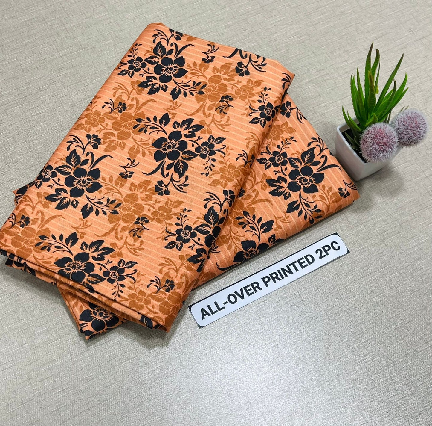 Summer Women Unstitched Suit - 2pcs - WWU037