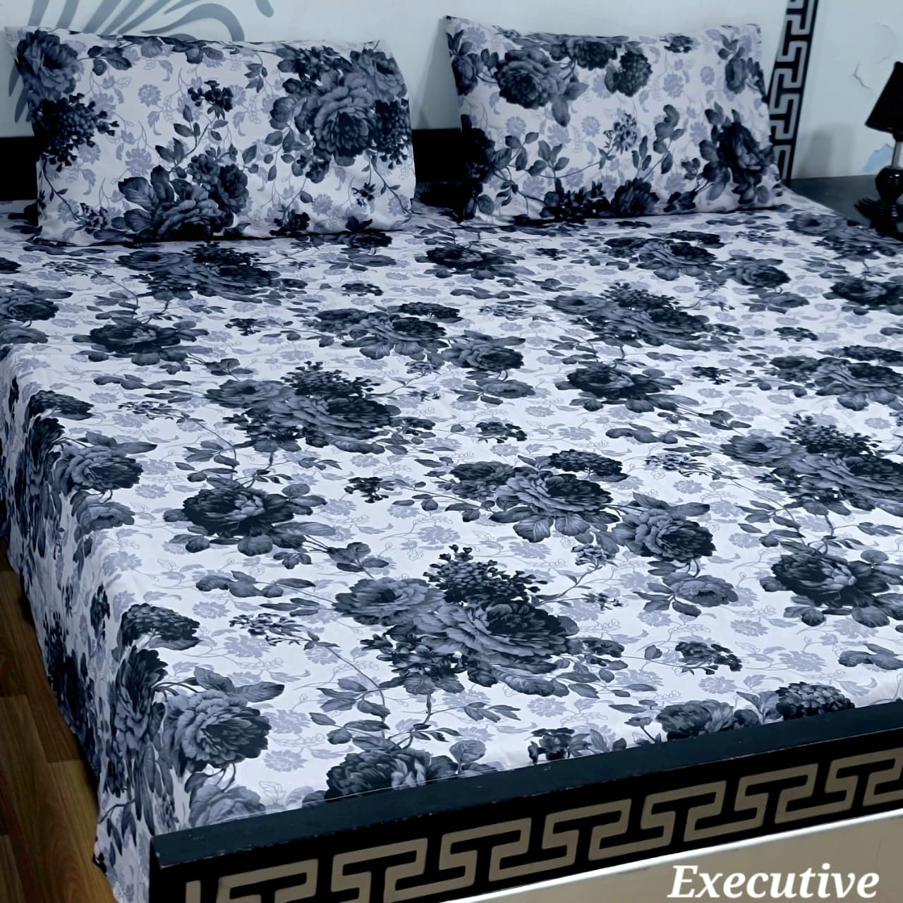 Executive Pure Cotton Bed Sheet - King - EPB 025