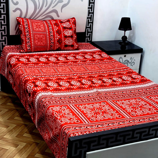 Tytan Cotton Bed Sheet - Single - TSB020