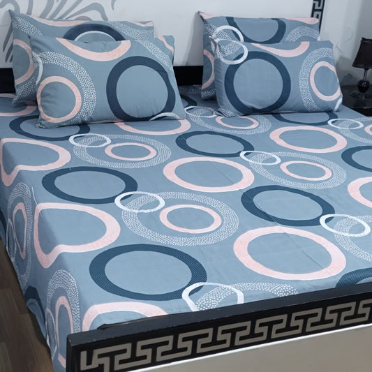 ⚜️5 PC Cozify  Pure Cotton Bedsheets⚜️ 018