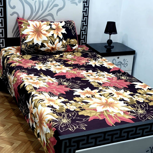 Tytan Cotton Bed Sheet - Single - TSB023