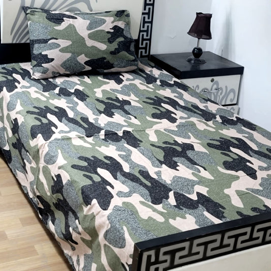 COZIFY PURE COTTON SINGLE BEDSHEET 017