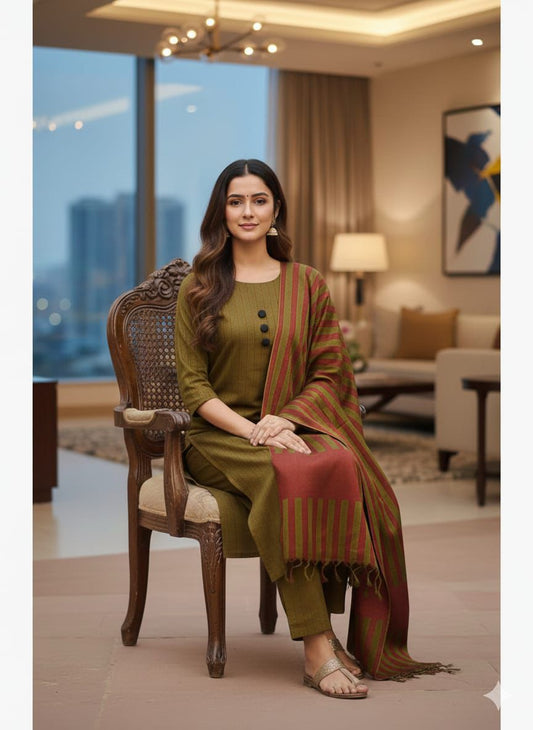 3 Pcs Khaadi Suisse Heavy Velvet Straps