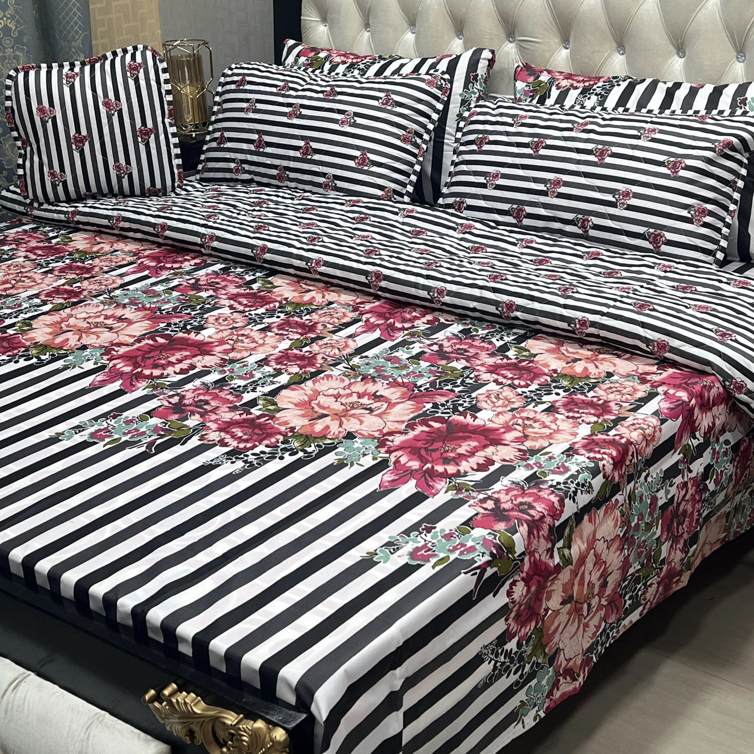 Rurva Cotton Comforter Set - 7pcs - RCS017